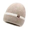 Nuevo Gorro de Punto de Invierno Aoteng para Hombres y Mujeres, Gorro de Lana Cálido y a Prueba de Frío, Gorro de Terciopelo Pullover para Exteriores, Moderno y Versátil