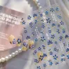 Tomoni Pegatinas para Uñas con Estampado en Caliente Populares en Instagram Hielo Transparente Estilo Lujo Accesible Pegatinas para Uñas Oro Fruta Rojo Flor Hoja Pegatinas Joyería