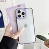 Funda transparente simple para iPhone 16 Pro Max 12, Apple 15 Pro Color Edge 14, funda resistente a caídas 13