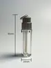 Fornecido Diretamente pelo Fabricante, Tubos Redondos para Gloss com Tampas com Anel, Frascos Transparentes Moldados por Sopro para Gloss, Personalizáveis com Logo, Materiais de Embalagem para Beleza no Atacado