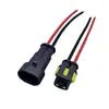 Suministro línea de conexión para coche impermeable serie 1.5 DJ7021-1.5-11/21 terminal de línea de arnés de cables impermeable de 2 orificios