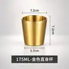 Taza con Escalón Estilo Coreano de Acero Inoxidable 304 Portátil para Exteriores Doble Pared Aislada Antiescaldamiento Taza para Jugo Cerveza Bebida Fría Taza de Agua