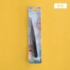 Pinça para cílios postiços cor pinça para diário pinça goo click saco plástico metálico adesivo reta cotovelo