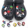 Víspera de Halloween Zapatos de Cueva Hebilla de Zapato Flor de Zapato Figura de Terror Goma Suave de PVC Joyería para Zapatos Explosiones de Amazon