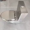 Inodoro de Acero Inoxidable 304 Transfronterizo Tipo Sifón de Prisión Drenaje de Piso Universal para Uso Doméstico