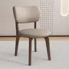 Silla de comedor de madera maciza estilo vintage, mesa y sillas de comedor retro francesas, silla de ocio para adultos con respaldo, adecuada para uso en el hogar y hotel