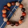 Pulseira de Múltiplas Contas 2.0, Várias Pulseiras de Madeira para Homens e Mulheres, Joias para Casais, Artesanato de Madeira para Vendedores de Rua