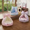Nido de Gato de Invierno, Adecuado para Todas las Estaciones, Semicerrado, Casa para Mascotas Segura y Protegida, Villa, Casa para Perros, Colchoneta para Dormir, Venta al por Mayor Transfronteriza