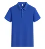 Playeras tipo Polo de Trabajo de Alta Gama Hechas a Medida de Algodón de Xinjiang con Cuello Clásico y Mangas Cortas, Playeras Promocionales, Playeras de Trabajo Transfronterizas Talla Europea con Texto Impreso