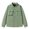 Chaqueta Coreana Holgada para Pareja de Primavera y Otoño Ins de Manga Larga Casual Combinable Color Sólido High Street Nueva Chaqueta Moderna