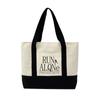Bolso Grande de Lona con Contraste para Mujer 2024 Primavera Nuevo Moderno Gran Capacidad Casual Versátil Bolso de Hombro Bolso Tote de Estilista