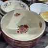 Balanza de Esmalte Puro Engrosada Doble Pared Profundización Lavabo de Boda Hotel Comedor Lavabo Clásico Retro Nostálgico Lavabo para Pies