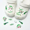 Acessórios de decoração de sapatos DIY para Crocs, fivelas decorativas fofas de pelúcia 3D de desenhos animados, leão e gato do zoológico para a superfície do sapato
