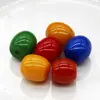 16*16mm imitación cera de abeja imitación rojo del sur imitación oro azul cuentas de barril cuentas de tambor accesorios para joyería DIY al por mayor seis colores opcionales