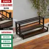 Prateleira de Armazenamento para Xícaras de Chá de Mesa, Pequena Prateleira de Exibição, Suporte para Exibição de Bule de Argila Roxa Estilo Chinês, Não é Madeira Sólida, Suporte para Exibição de Conjunto de Chá