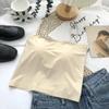 Camisola de Seda de Hielo Antideslizante Top de Tubo Ligero Ropa Exterior Base Envolvente Ropa Interior para Mujer Tirante Delgado de Una Pieza Sujetador Transpirable