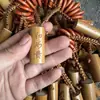 Atacado Transfronteiriço de Enfeites de Bambu Sólido de Mão, Artesanato de Bambu Antigo Polido e Itens de Bambu Feitos à Mão para Segurar