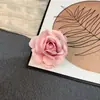 Flores Artificiales Hechas a Mano Estilo Vintage para Bodas, Decoración de Sala de Estar, Flores de Seda, Rosas Copo de Nieve, Cabezas de Flores al por Mayor