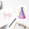 Set de Tarjetas de Felicitación de Cumpleaños Acuarela Estilo Ins Nuevo Transfronterizo con Sobre Tarjeta de Bendición Manuscrita de Alto Valor A partir de 10 Juegos