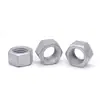 Tuerca hexagonal galvanizada por inmersión en caliente M8-M48, tornillo fotovoltaico galvanizado por inmersión en caliente, rosca fina, tuerca Dacromet engrosada