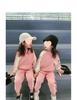 Ropa para Niñas Ropa Infantil Estilo Occidental Suéter de Otoño Ropa de Otoño para Niños Pequeños y Medianos Estilo Coreano Combinación de Colores Otoño Nuevo Manga Larga Dos Piezas Camisa con Cremallera Moderna