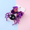 Acessórios de Cabelo Infantis Transfronteiriços Halloween Aranha Tridimensional Divertida Laço de Cabelo Presilha Fantasia de Festa em Estoque