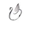 Anillo geométrico de gato con apertura ajustable, anillo de animal, joyería tejida, línea de pesca de gancho, superventas transfronteriza europea y americana