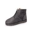 Botas de Nieve para Mujer Otoño e Invierno 2025, Botas Cortas, Zapatos Cálidos de Algodón, Botas Martin con Forro Polar, Botas para Mujer de Talla Grande, Zapatos de Estudiante para Mujer