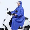 Una generación de ponchos impermeables con franqueo acolchados, largos, individuales, dobles y unidos, para montar en motocicleta, ponchos eléctricos.