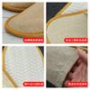 Pantuflas Desechables de Lino Algodón para Hotel Verano Media Pantufla Gruesa Transpirable Antideslizante para Uso en Hotel y B&B