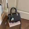 Bonita Xiaomi Home 2026 Nova Bolsa de Mão Casual Elegante Tendência Alta Aparência Versão Coreana Retrô Ombro Único Transversal Pequena Quadrada Feminina