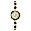 Reloj de cuarzo de lujo de alta calidad para mujer, reloj de pulsera redondo moderno y a la moda, adecuado como accesorio o regalo