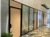 Oficina de Nanjing Mampara de Vidrio Aleación de Aluminio Vidrio Simple y Doble Celular Transparente Templado Esmerilado Ignífugo Insonorizado