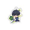 [Chaveiro Prisão Azul] Mercadoria de Anime Pingente de Acrílico, Disponível para Dropshipping e Distribuição, Mesmo Estilo do D-Ji's