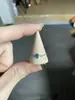 Anillo de Cadena Arcoíris Noche Estrellada Brillante Regalo para Niña Doce Piedras de Nacimiento Piedra del Mes Topacio Simple Nicho TK