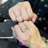 Anillo de gatito japonés lindo para niña, suave y dulce anillo de gato KT, anillo que combina con todo, regalo de cumpleaños para novias.