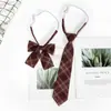 Camisa de Uniforme Escolar para Estudiante Corbata de Lazo Femenina Estilo JK Perezoso Corbata Traje Estilo Universitario Corbata Libre Collar de Uniforme Japonés para Hombre Flor