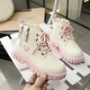 Botas de Couro com Zíper Lateral para Crianças Outono e Inverno Novas Botas Doces para Meninas Botas Simples para Meninas Botas de Solado Macio Médias e Grandes para Crianças