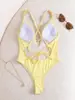 26 Traje de baño Nuevo Estilo para Mujer de una Pieza Triángulo Estilo Hada Oculta Barriga Adelgazante Sexy Estilo Coreano Ins En Stock Al por Mayor