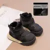Botas de Nieve para Niñas Estilo Nuevo 2026, Zapatos de Invierno para Niños con Forro Grueso de Algodón, Zapatos con Forro de Felpa, Botas de Princesa, Algodón para Nieve