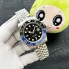 Reloj Mecánico Automático Completo Serie Laojia Datejust Anillo de Coca Cola Moda de Negocios Reloj de Lujo para Hombre Comercio Exterior de Aliexpress