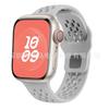 Adequado para Série 9/10/Ultra2 da Apple Pulseira de Silicone com Fivela Reversa de Malha Pulseira Esportiva Apple para iWatch