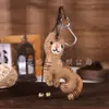 Colgante de Bolsa de Fieltro de Lana Hecho a Mano Estilo Coreano Dongdaemun de Corea del Sur Llavero de Animal Lindo Accesorios