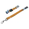 Conjunto de duas peças em estoque de fábrica de coleira e guia para cães em blocos de cor, nylon resistente ao desgaste com fivela de metal, conjunto para passeios de cães atacado