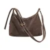 Versão Coreana Bolsa de Bolinho Nicho Retrô Bolsa de Ombro Transversal para Commuter para Mulheres 2025 Nova Bolsa Tote de Mão Moda Retrô