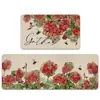 Alfombrillas Absorbentes para Puerta de Cocina Transfronterizas para el Hogar Juego de Dos Piezas de Alfombrillas Alfombrillas para Puerta de Cocina Alfombrillas para Baño Alfombrillas Antideslizantes