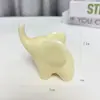 Elefante de Cerámica Pequeños Adornos Creativos para el Hogar Moderno Simple Lujo Ligero Decoraciones de Escritorio de Oficina Decoración de Elefante Pequeño