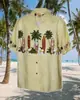 Comercio Exterior Transfronterizo Estación Independiente de Amazon Hombre Estampado Digital Casual Holgado Impresión 3D Manga Corta Camisa Lel Hombre