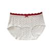 Ropa Interior Floral de Encaje para Mujeres Jóvenes Calzones de Algodón Puro Antibacteriano para Niñas Estilo Nuevo 2025 Pantalones Cortos que No Aprietan