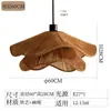 Lámpara de techo para dormitorio estilo wabi-sabi, estilo chino nuevo, adecuada para comedor, sala de estar, estudio, casa de huéspedes, hotel, tejido de ratán de diseñador, estilo japonés vintage
